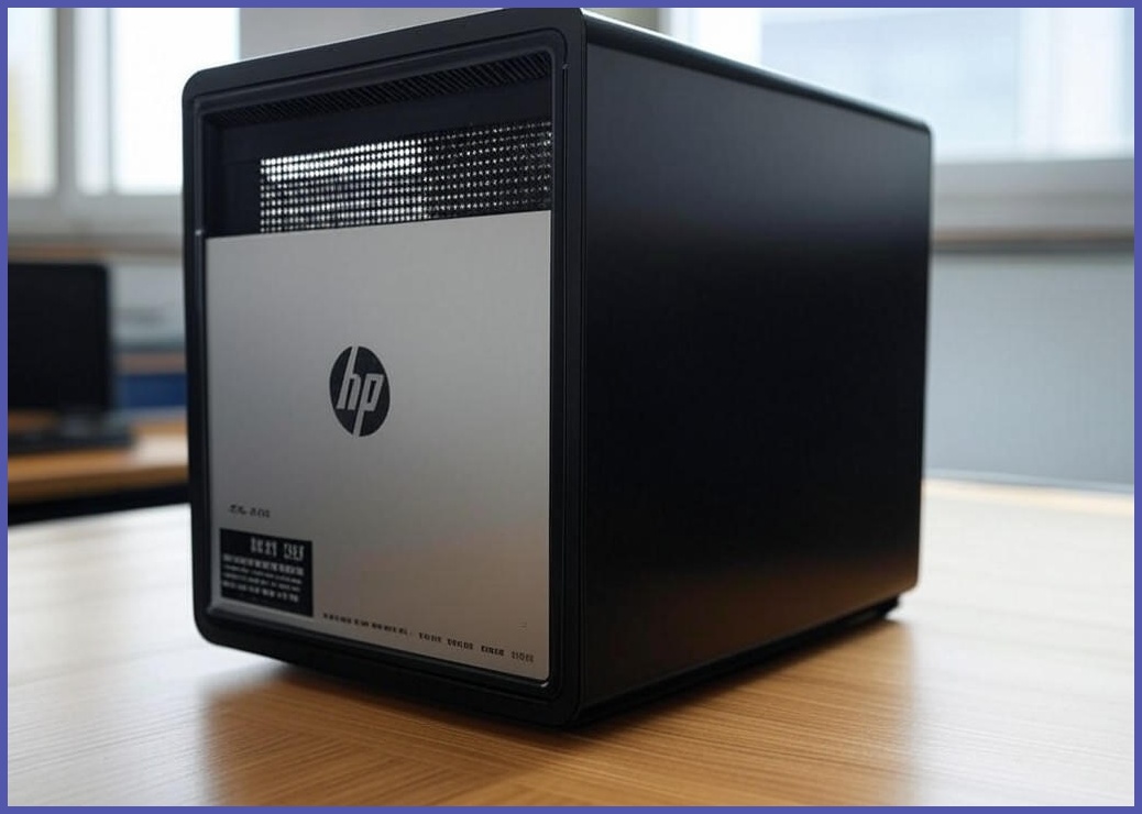 HP 데스크탑 PC 사무용 업무용 컴퓨터 문서작업 인터넷강의 동영상 시청, 4번제품, WIN10 Pro, 256GB, 8GB, 블랙실버 - 이미지 1