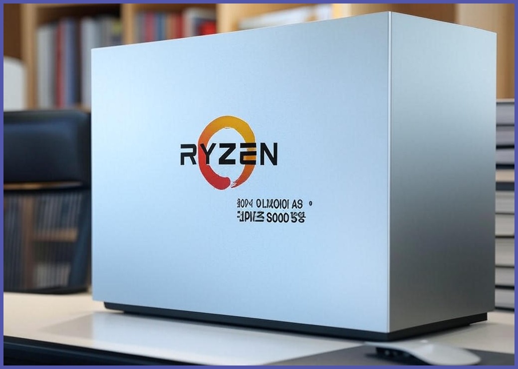 기컴 2024 미니에어 A8 라이젠7 라이젠 8000 시리즈, 실버, 32GB, 1TB, WIN11 Pro, A8 - 이미지 1