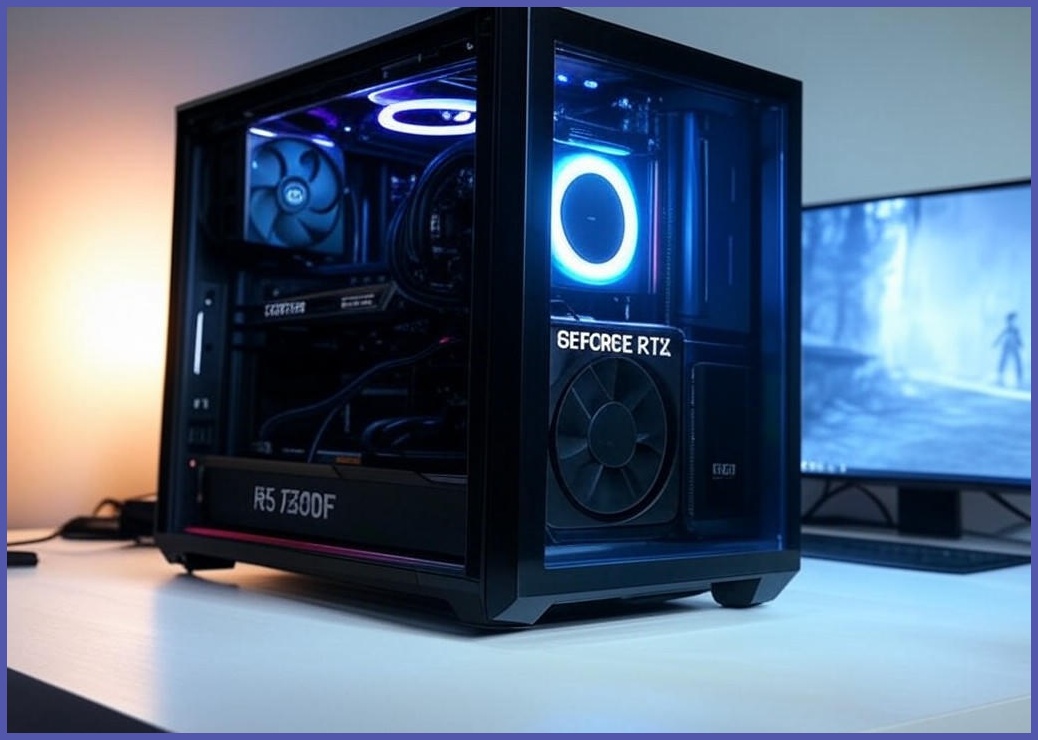 보아스컴퓨터 조립컴퓨터 조립PC 게이밍PC 게임용 컴퓨터 본체 롤 오버워치 피파 배그 배틀그라운드 펠월드 디아블로 데스크탑 고사양PC, R5 7500F, 지포스 RTX 4060 Ti, 32GB, 1TB, WIN11 Home - 이미지 1