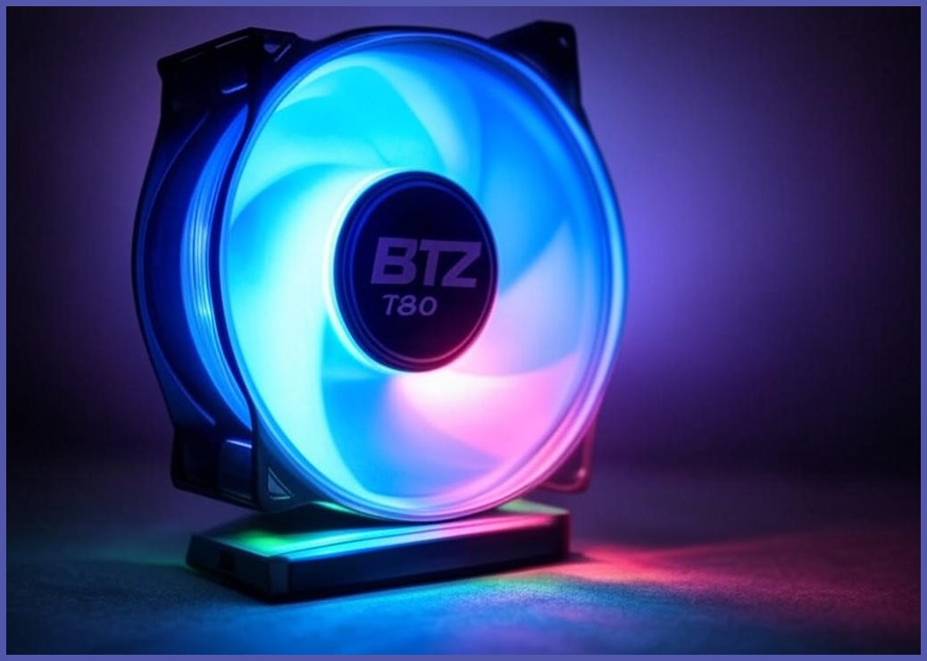 비티즈 T80 RGB LED 인텔 CPU 쿨러 공랭쿨러