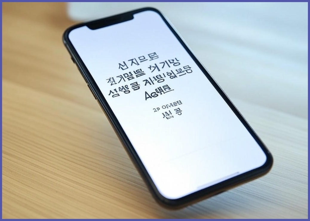 신지모루 자가복원 사생활보호 AG코팅 TPU 휴대폰 액정보호필름 2p 세트